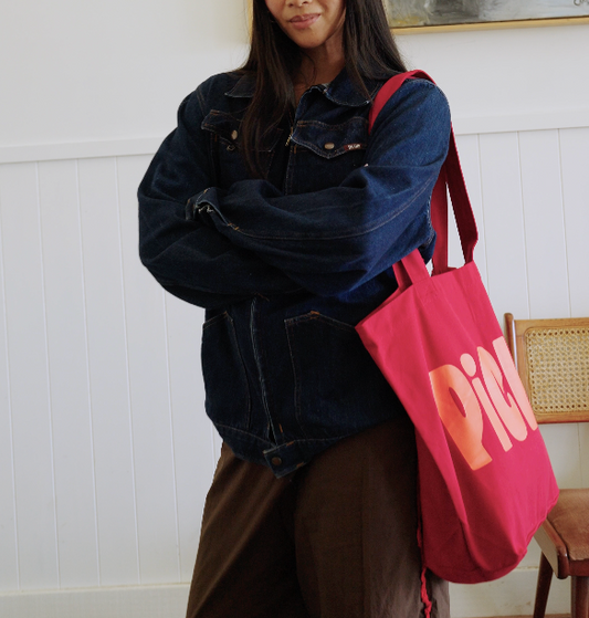 Picky Red Tote